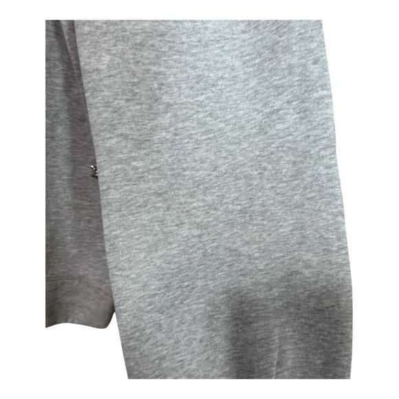 Talbots Women's Puff Sleeve Top sweater  Light Gray - size xl NWOT - Picture 4 of 10